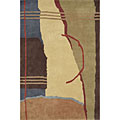 Hand-tufted Collage Multicolor Wool Rug (5' x 7'6)