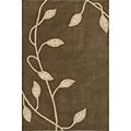 Hand-tufted Ivy Brown Wool Rug (3'6 x 5'6)