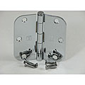 Hager 3.5-inch w/ 5/8 in. Radius Square Polished Chrome Door Hinge