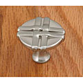 Satin Nickel Weave Cabinet Knob