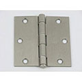 Satin Nickel Square Door Hinge
