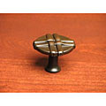 Oil-rubbed Bronze Weave Cabinet Knob