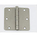 Hager 3.5-inch Satin Nickel Door Hinge