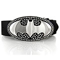 Rhinestone Unisex Batman Belt Buckle