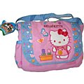 Hello Kitty Pink and Blue Messenger Book Bag
