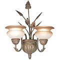 Terrace Family 2-light Leaf Wall Mount