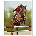 Michelle Moate 'Horse of Sport III' Framed Art