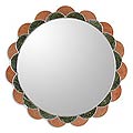 'Chrysanthemum' Decorative Mirror (Peru)