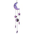 Ceramic 'Lavender Moon Sentinel' Mobile (India)