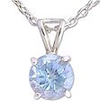 Blue Topaz 'Heaven's Promise' Necklace (India)