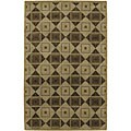 Hand-knotted Soldeu Collection Wool Rug (5' x 8')