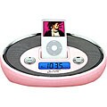 Pink iPod Alarm Digital Clock Radio with Remote