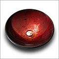 Caesar Ruby Red Tempered Glass Vessel Sink