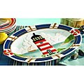 American Atelier Nautical Lighthouse Oval Platter
