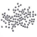 Sterling Silver Seamless Round Beads 2mm (100)