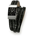 Buffalo Women's Flair Double-wrap Leather Watch