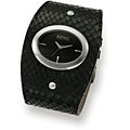 Buffalo Savvy Women's Black Leather Strap Watch