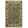 Hand-knotted Park Ave Collection Wool Rug (5'6 x 8'6)