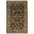 Hand-knotted Park Ave Collection Wool Rug (5'6 x 8'6)