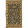 Hand-knotted Sangli Collection Wool Rug (9' x 12')