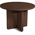 Mayline Aberdeen 42-inch Mocha Round Conference Table