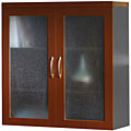 Mayline Aberdeen Glass Storage Cabinet