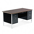 Alera Double Pedestal Steel Desk