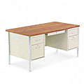 Alera Double Pedestal Steel Desk