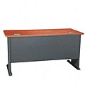 Bush Series A Cherry Workstation Desk