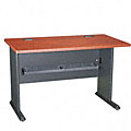 Bush Series A Cherry Workstation Desk