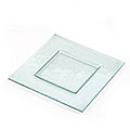 Fusion Wide Rim Square Plates (Case of 6)