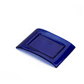 Fusion Cobalt Glass Bridge Starter Plate (Case of 6)