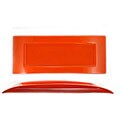 Fusion Orange Glass Bridge Tray