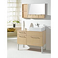 DeNovo 4-piece White Oak Wood Bathroom Vanity