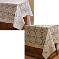 Elegant Lace Design Tablecloth