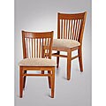 Metro Cherry Rachel Wheat Side Chair (Set of 2)