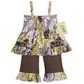 JoJo Designs 2-piece Floral Smocked Infant Girl Set