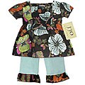 JoJo Designs 2-piece Floral Smocked Infant Outfit