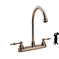 Fountain Cove Steel Two-handle Kitchen Faucet