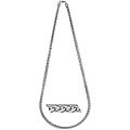 14k Gold Overlay 24-inch Braided Mesh Necklace