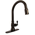 Fountain Cove Bronze Pull-down Kitchen Faucet