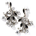 Sweet Romance Silver Vine Earrings
