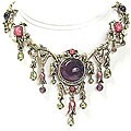 Sweet Romance Nouveau Fuchsia Necklace