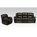 Bridgeport Leather Sofa Recliner and Chair Set