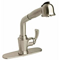 Pull-out Push-button Dual Action Kitchen Faucet
