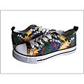 Twisted Women's 'Comic Book' Low-top Sneakers