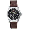 Swiss Army Men's Air Boss Brown Leather Strap Watch