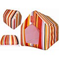 Puppalups Rainbow Stripe Studio Pet House