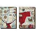 Judy Paul 'Rural Stamp' Gallery Wrapped Art Set