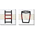 Luca 'Hang About' Gallery Wrapped Art Set